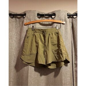 GOOD CONDITION Green Women's Athletic Drawstring Shorts